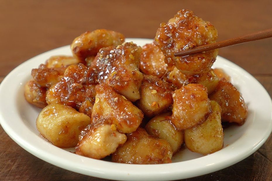 튀기지 않아도 맛있는, 원팬 허니갈릭 치킨만들기 :: 닭가슴살요리 :: One Pan Honey Garlic Chicken