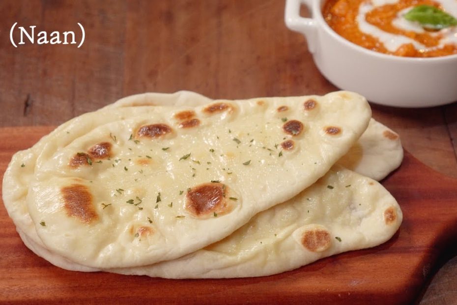 인도빵 난(Naan)만들기 | 후라이팬으로 난 굽는법 | 쫄깃한 난 만드는법 | 로티만들기 | Naan Bread Recipe | Roti, Chapati Recipe
